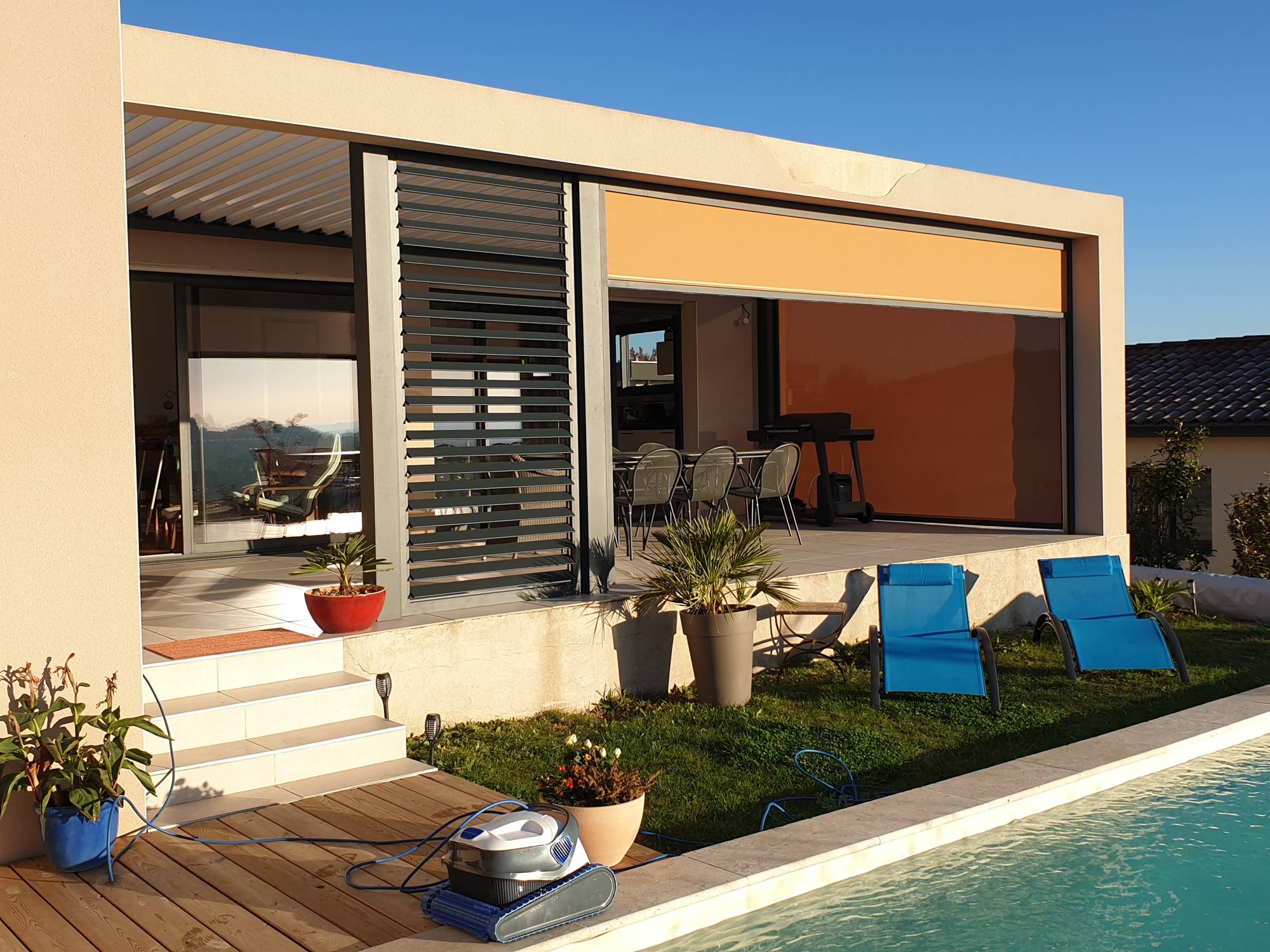 Pergola bioclimatique Haute-Garonne