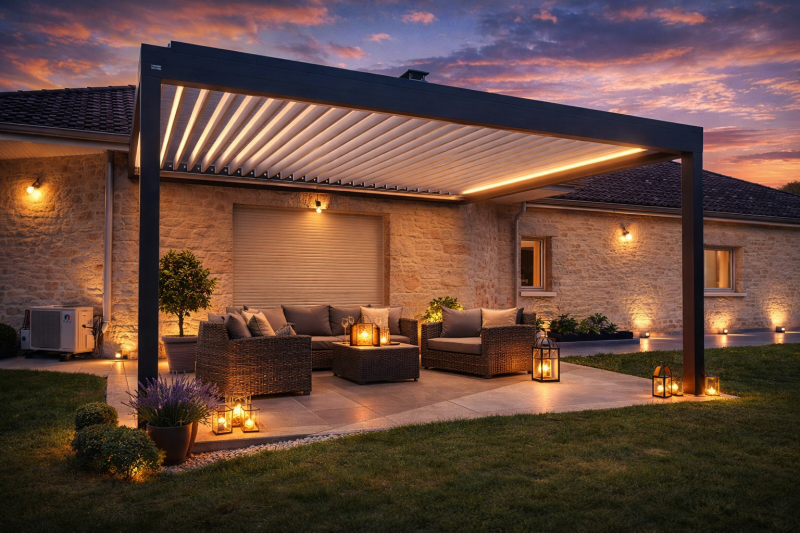 Installateur professionnel de pergola bioclimatique 