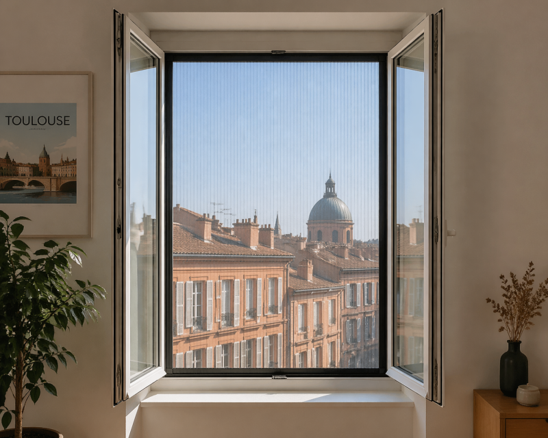 Entreprise pour moustiquaire sur mesure à Toulouse (31) 