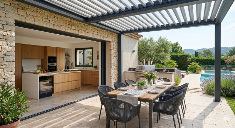 Installateur local de pergola à Sarlat (24) en Dordogne