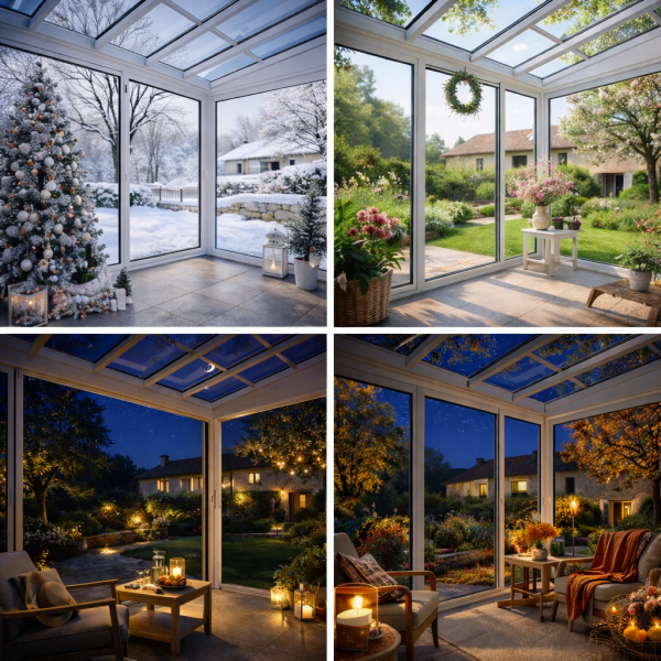 Entreprise locale pour la vente et l'installation de véranda sur mesure en aluminium à Sarlat en Dordogne (24) 