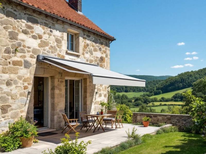 Quelle est la résistance au vent d'un store banne de terrasse à Sarlat en Dordogne (24) ?