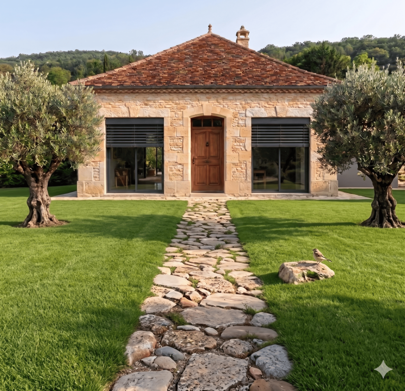 Installation de brise soleil extérieur orientable à Toulouse (31) en Haute-Garonne